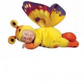 Кукла - Бабочка жёлто-оранжевая, спящая, 23 см Anne Geddes 579115-ag