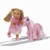 Кукла Еви с единорогом и аксессуарами для волос Simba 5736243