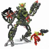 Серия "Неошифтерс" Набор "Зеленый робот-трансформер "SCAR" Mega Bloks 6309